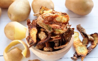 Planet Mirt’s Guide to Crispy Potato Peel Snacks: Oven and Air Fryer Edition 🥔✨